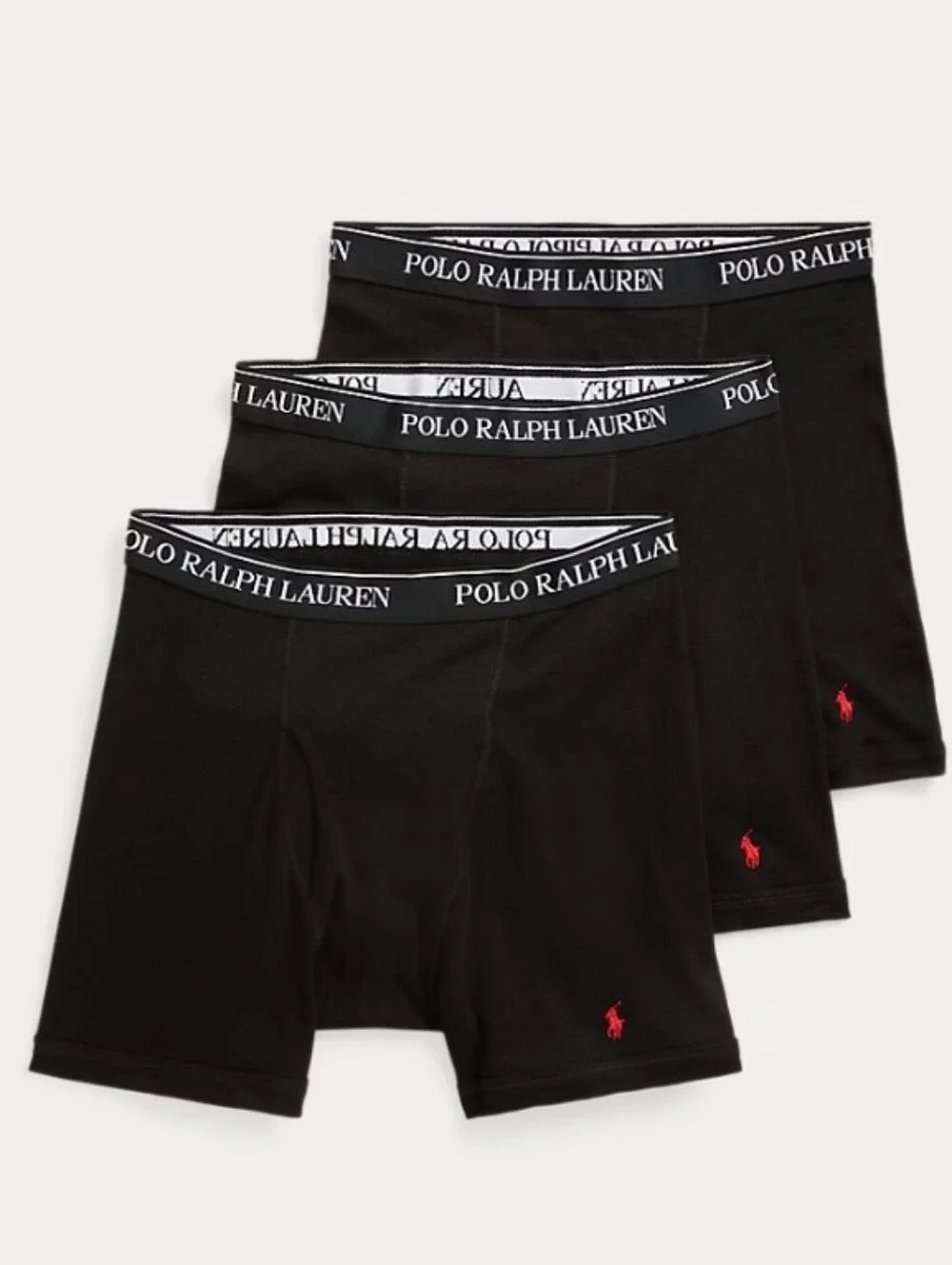 NEW Polo Ralph Lauren Men's Classic Fit Cotton Boxer Briefs3-Pack